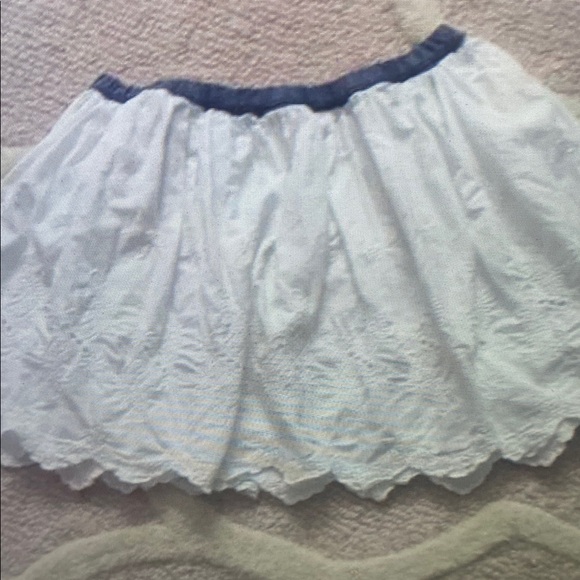 White Lace Kids Skirt